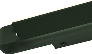 HELL Box aplică LED, rotativă, verde-brad, Verde, Camera de zi / sufragerie, Metal, Modern