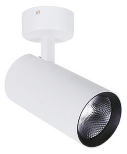 Viokef Nestor spot tavan LED, alb, Alb, Camera de zi / sufragerie, Metal