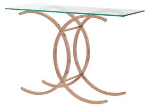 Consolă Chica rose gold 128x40x79cm