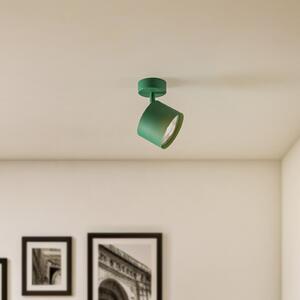 Argon Spot de tavan Chloe, reglabil, verde, metal, GU10, 13,5 cm, reglabil, Verde, Camera de zi / sufragerie, Metal, Modern
