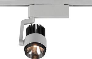 Trio Lighting Spot LED Radiator pentru DUOline, titan mat, CCT, reglabil, Gri, Camera de zi / sufragerie, Metal, Modern