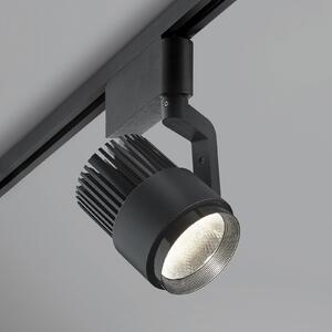 Trio Lighting Spot LED Radiator pentru DUOline, negru mat, CCT, reglabil, Negru, Camera de zi / sufragerie, Metal, Modern