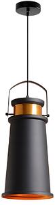 Lampa DE TAVAN ASTI A negru / Auriu