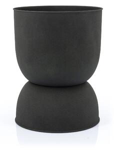 Vaza de ceramica Diablo mare neagra 50 cm
