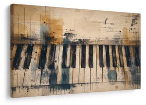 Tablou clape de pian abstracte