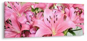 Tablou - Liliac roz (120x50 cm)