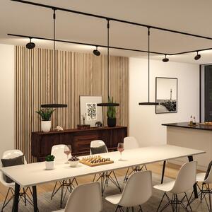 Paulmann URail Hildor spot LED negru 4.000K, reglabil, Negru, Studiu / Birou, Metal, Modern