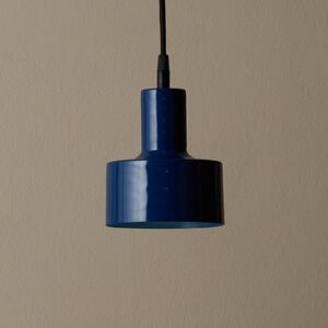 PR Home Lampă suspendată Solo Small Ø 13 cm albastru, Albastru, Camera de zi / sufragerie, Metal
