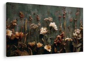 Tablou flori uscate romantice