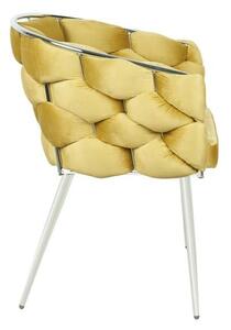 Scaun Living Tapitat KJC14 Mustar