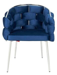 Scaun Living Tapitat KJC14 Albastru