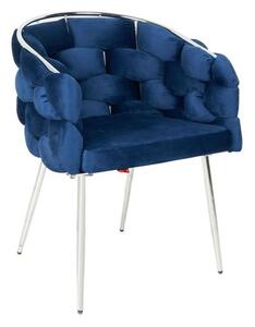 Scaun Living Tapitat KJC14 Albastru