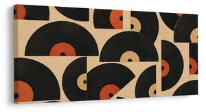 Tablou cercuri vinil stilate