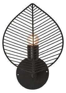 PR Home Elm aplică cu ștecher, negru, Negru, Camera de zi / sufragerie, Metal, Scandinavă