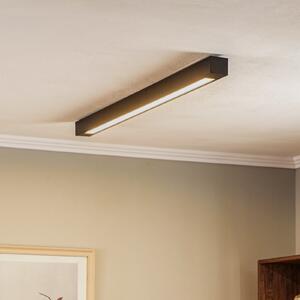Eko-Light Plafonieră Lungo, negru, lungime 124 cm, reglabil, Negru, Camera de zi / sufragerie, Metal, Modern