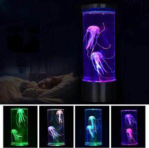Lampa tip acvariu cu meduze, 5 culori