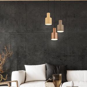 Trio Lighting Agudo lampă suspendată, multicolor 3 becuri rondel, reglabil, Multicolor, Camera de zi / sufragerie, Metal, Modern