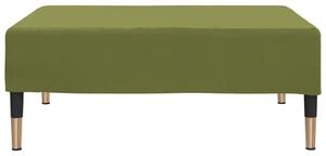 Taburet, verde deschis, 78x56x32 cm, catifea
