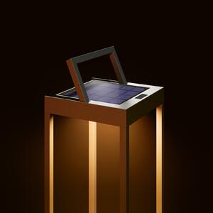 Sigor Lumină solară Numove LED, gri grafit, înălțime 32,5 cm, reglabil, Negru, Metal, Modern
