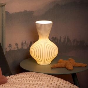 Lucide Momoro lampă de masă porțelan, 30 cm, Alb, Camera de zi / sufragerie, Ceramică