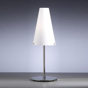 TECNOLUMEN Walter Schnepel lampă de masă opal, Metalic, Camera de zi / sufragerie, Metal, Design