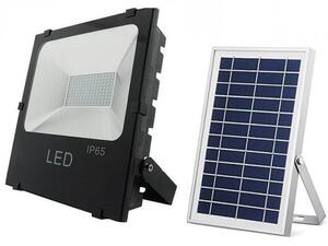 Proiector LED 100W cu panou solar