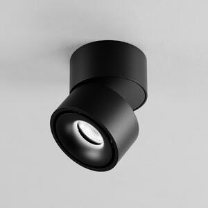 Egger Licht EGG DLS Spot LED Clippo negru/negru Ø 10 cm DALI DTW, reglabil, Camera de zi / sufragerie, Aluminiu, Modern