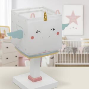 Dalber Little Unicorn lampă de masă cameră copil, Alb, Camera copiilor