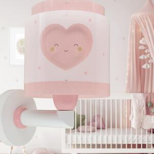 Dalber Baby Dreams aplică cu ștecher, pink, Roz / Rosé, Camera copiilor, Plastic
