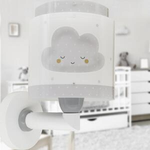 Dalber Baby Dreams aplică cu ștecher, gri, Gri, Camera copiilor, Plastic