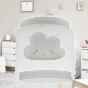 Dalber Lampă suspendată BABY DREAMS, gri, reglabil, Gri, Camera copiilor, Plastic