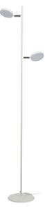 Aluminor Declic lampadar LED, 2 becuri, alb, Alb, Camera de zi / sufragerie, Metal, Modern