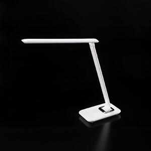 Aluminor Bob LED-Lampa de birou CCT dimabil alb, reglabil, Alb, Studiu / Birou, Metal, Modern