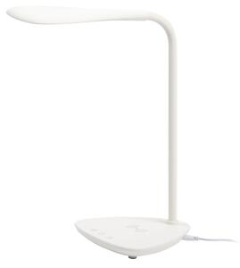 Aluminor Lampa de birou LED Tom Qi CCT albă, reglabil, Alb, Studiu / Birou, Metal, Modern