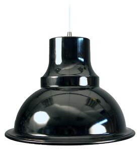 Aluminor Loft lampă suspendată, Ø 39 cm, negru, reglabil, Negru, Camera de zi / sufragerie, Metal, Vintage