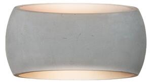 Zambelis Aplică 180020 din beton, up/down lățime 30 cm, reglabil, Gri, Camera de zi / sufragerie, Beton, Modern