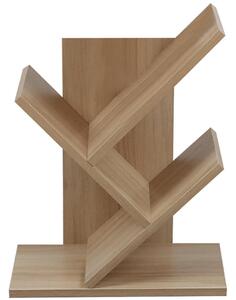 Raft de carti forma de copac, lemn MDF, 39 x 26 x 17 cm