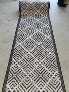 Traversa Antiderapanta Flex, 19655 80, Gri, Latime 75 cm, Diverse Lungimi