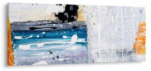 Tablou - Atingeri abstracte (120x50 cm)
