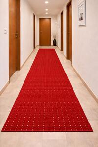Traversa Antiderapanta, Stanford, Rosu, Latime 80 cm, Diverse Lungimi