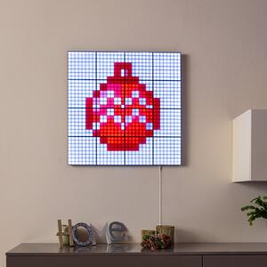 Twinkly Twinkly RGB-Squares negru set de pornire din 1 piesă USB-C, reglabil, Negru, Plastic