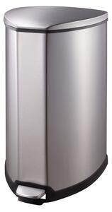 EKO Coș de gunoi cu pedală Grace, argintiu mat, 35 L 31652457