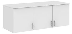 Dulap Suspendat, Royal, Alb, 150x58x53 cm