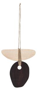 Decorațiune de perete din lemn 30,5x33 cm Yoki – Bloomingville