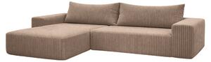 KONDELA Set de canapele universal, gri-maro Taupe, PREMA ROH UNI