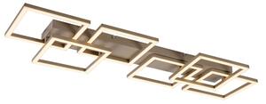 Rabalux 71500 - Plafonieră LED reglabilă FATMA 40W/230V 3000-6500K 33x100 cm bej+telecomandă