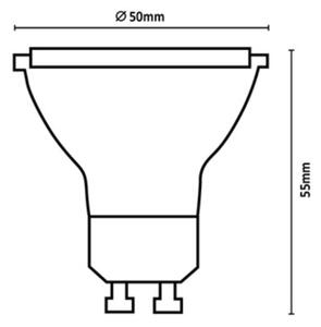 Rabalux 79206 - Bec LED SMD GU10/7W/230V 3000K