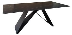 Masa, Mapele, Negru, 180x90x75 cm