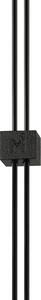 Maytoni Supersymmetry LED suspendat, negru, reglabil, Negru, Studiu / Birou, Aluminiu, Modern