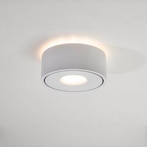 BRUMBERG Indy plafonieră LED, RC, alb, reglabil, Alb, Aluminiu